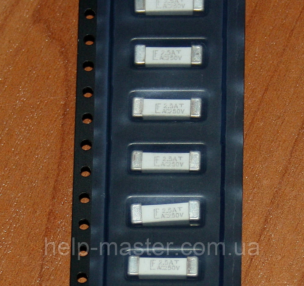 Запобіжник SMD 044302.5DR (250V — 2,5A)