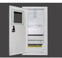 Щит ШМР-1Ф-12В NOVA 12 модулів під електронний лічильник металевий врізний монтаж 45168