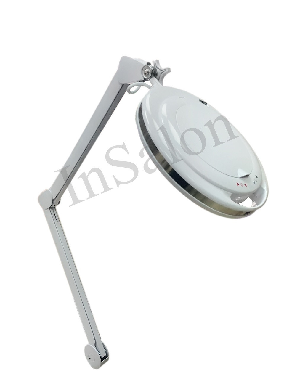 Лампа лупа 6017-H-8 60SMD LED 5D (5 діоптрій) 1-12W 2 кольори з регулюванням яскравості "холодного" та "теплого" світла