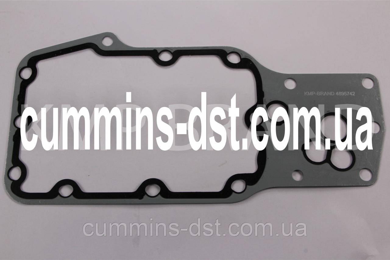 4896408 радіатора Прокладка масла (маслоохладителя) Cummins QSB4.5/QSB6.7