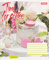 Тетради 18 листов клетка "Time for coffee" 762295