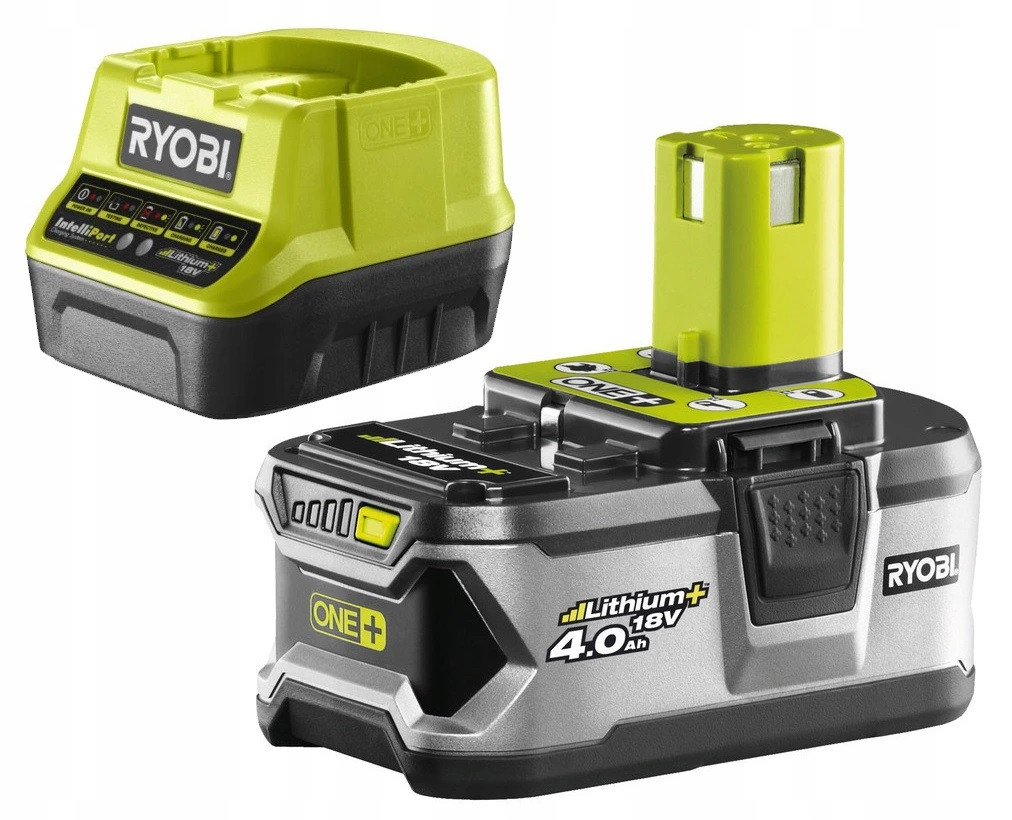 Аккумулятор+зарядное Ryobi RC18120-140 ( 1 аккумулятор 4,0 А/ч) - фото 1 - id-p1008180253