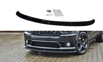 Спліттер Jeep Grand Cherokee WK STR8 (05-10) тюнінг елерон переднього бампера