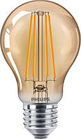 Led лампа PHILIPS LEDClassic 5.5-48W A60 E27 825 CL GOLD ND APR FIL светодиодная