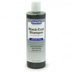 Davis (Девіс) Black Coat Shampoo ДЕВІС БЛЕК КОУТ шампунь " для чорної шерсті собак, котів, концентрат, 355 мл