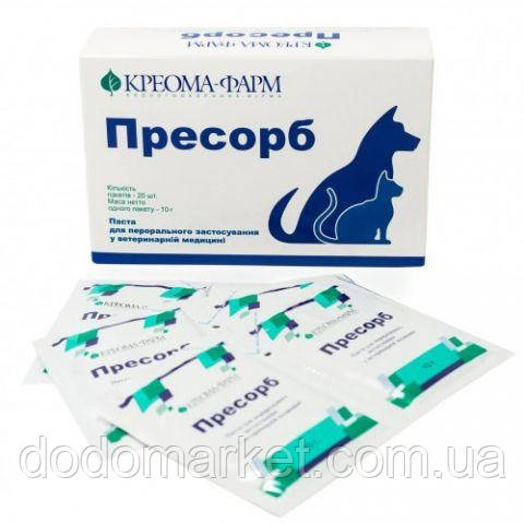 Пресорб 10 г No20 адсорбент для собак і кішок, фото 1