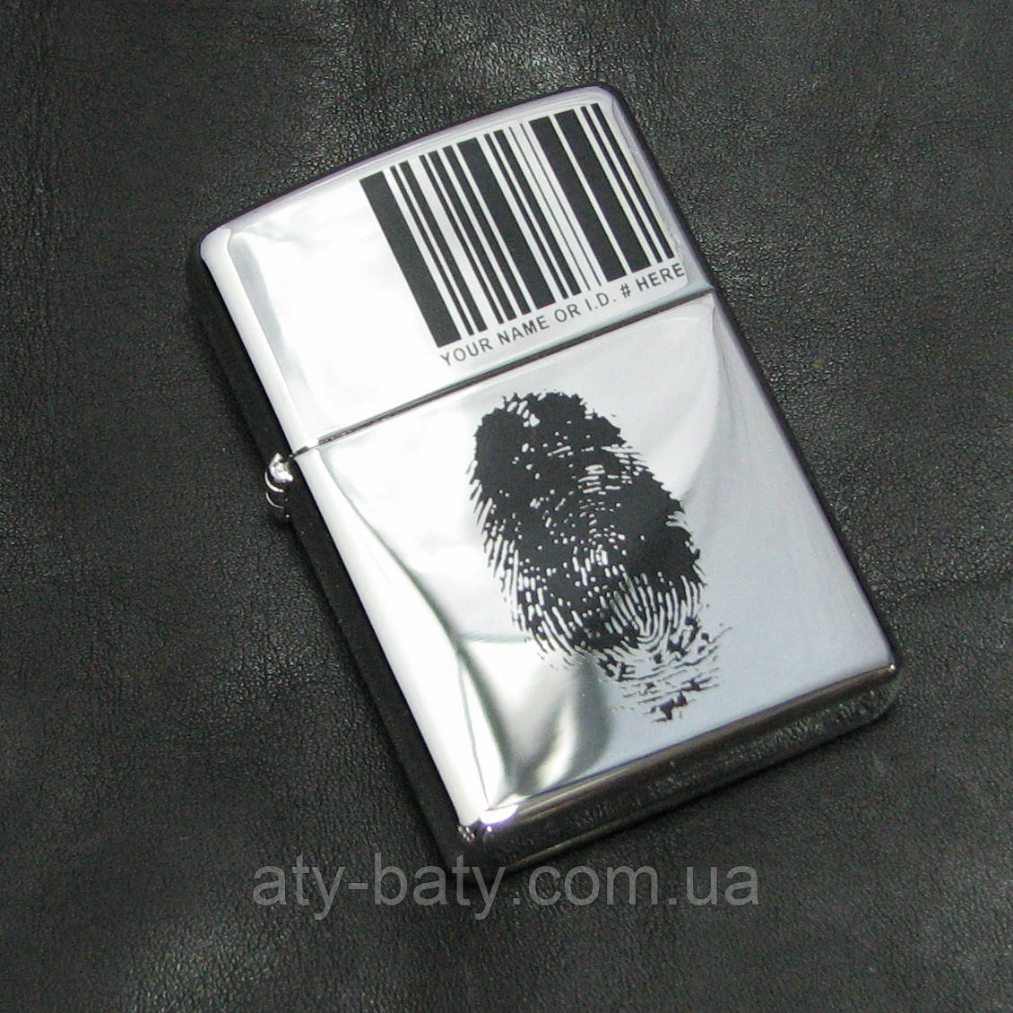 Запальничка Zippo I. D. High Polish Chrome 20836