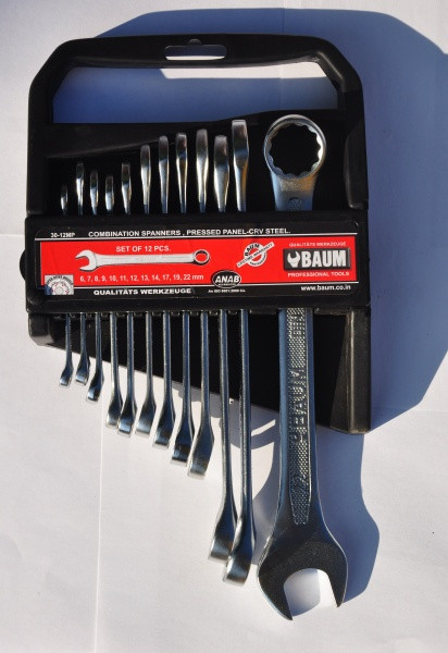 Набір ключів комбінованих BAUM 30-12MP