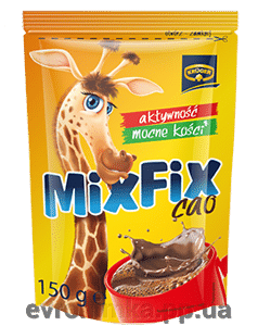 Какао розчинний гарячий без глютену Mix Fix 500 г Польща