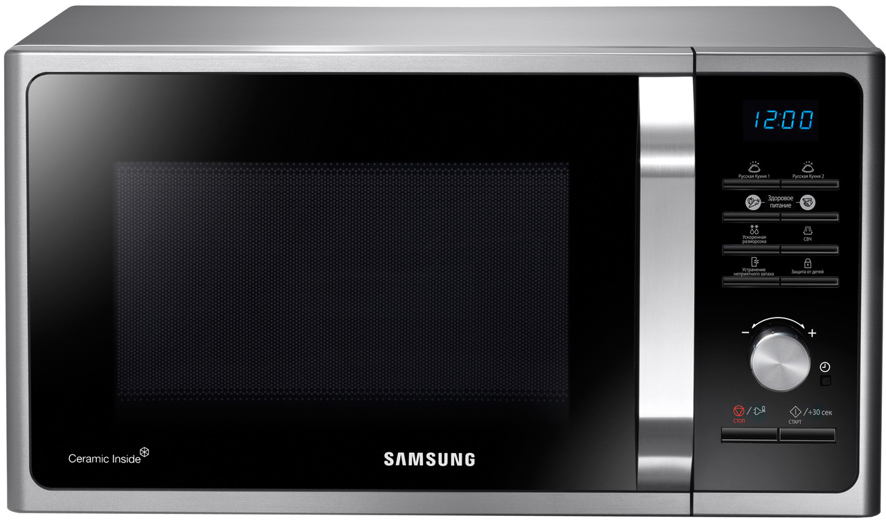 Мікрохвильова піч соло Samsung MS23F302TAS/UA