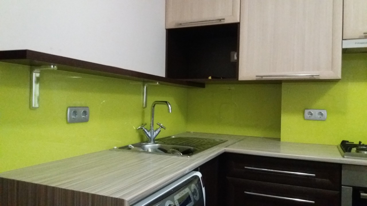 Кухонний фартух з скла фарбований купити в Дніпропетровську — 1008241528
