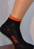 Укорочені чоловічі шкарпетки з кольоровою окантовкою (арт.114К), фото 6