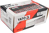 Набір пробійників для шкіри 2-22 мм 15 предметів YATO YT-3591 (Польща), фото 4