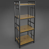 Стелаж ЛОФТ 4-х поличний «Брайтон»