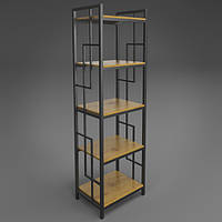 Стелаж ЛОФТ 5-і поличний «Брайтон»