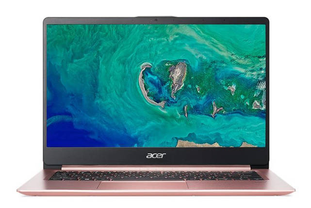 Ноутбук Acer Swift 1 SF114-32-P1AT 14FHD IPS AG/Intel Pen N5000/8/128F/int/Lin/Pink, фото 2