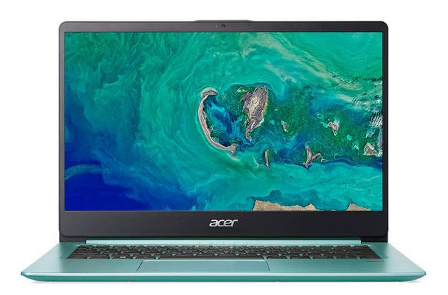 Ноутбук Acer Swift 1 SF114-32-P3W7 14FHD IPS AG/Intel Pen N5000/8/128F/int/Lin/Green, фото 2