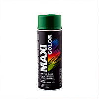 Аэрозольная краска Maxi Color RAL 6002 Зеленый 400 мл