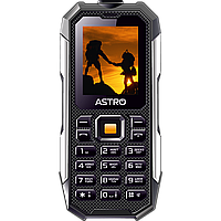 Противоударный телефон кнопочный на 2 сим карты с металлическими накладками Astro A223