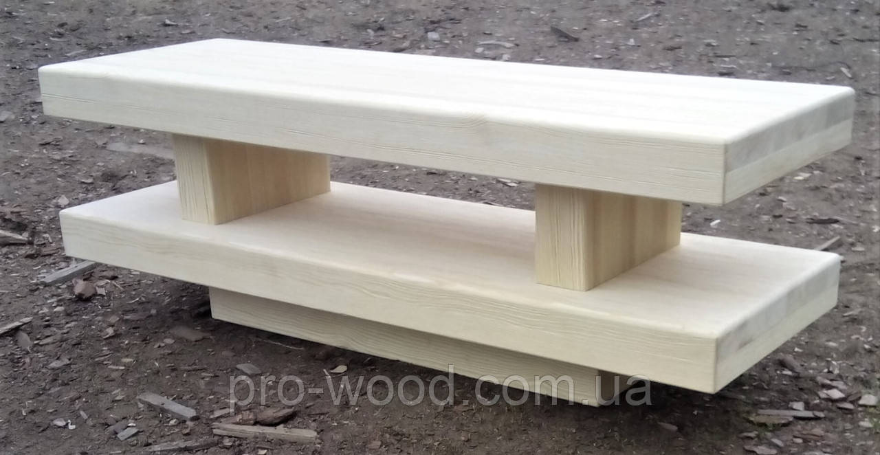 Полиця дерев'яна, декоративна, фото 1