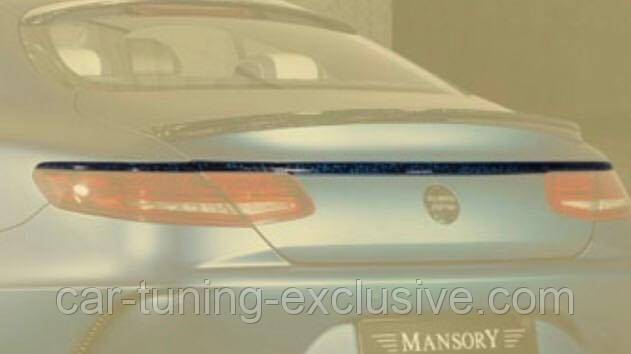 MANSORY rear bar for Mercedes S63 AMG Coupe / Cabrio