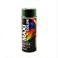 Аэрозольная краска Maxi Color RAL 6009 Зеленая ель 400 мл