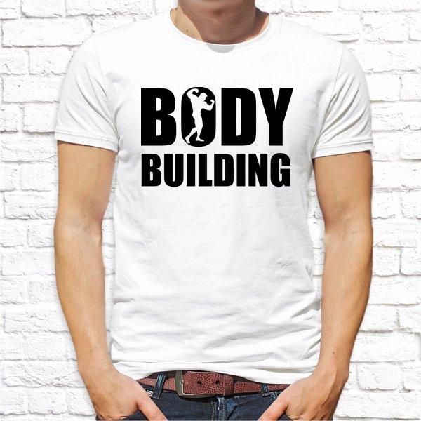Чоловіча футболка з принтом "Bodybuilding" Push IT