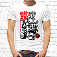 Мужская футболка с принтом "Brutal bodybuilding" Push IT