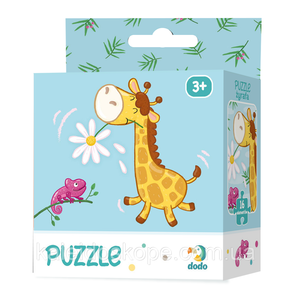 Пазл Dodo Жирафа 16 елементів, фото 1