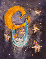Вышивка бисером картины Волшебная страна Сладкий сон (FLF045) 20 х 25 см