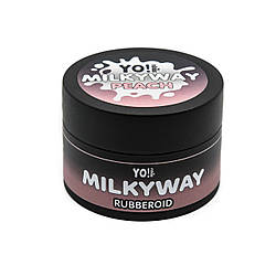 RubberOid Milkyway PEACH Soak Off Hard Base, 30 мл