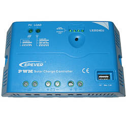 EPsolar(EPEVER) Контролер LS2024EU, ШІМ 20А 12/24В+USB, EPsolar(EPEVER)