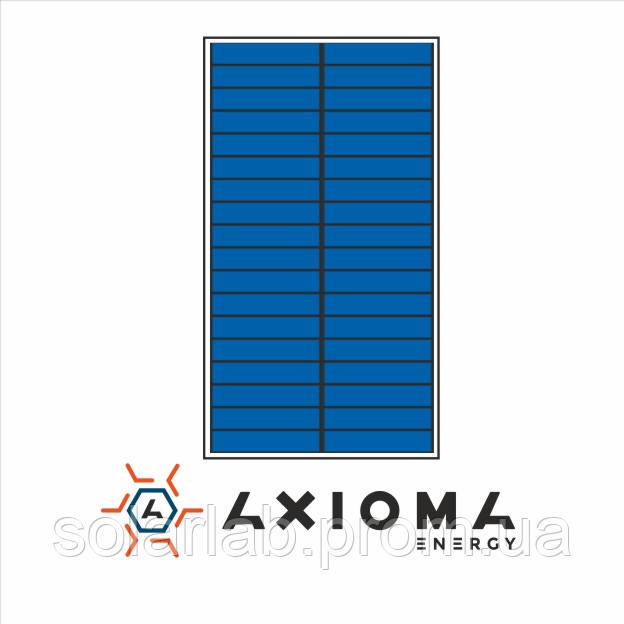 AXIOMA energy Сонячна батарея (панель) 30Вт, полікристалічна AX-30P, AXIOMA energy