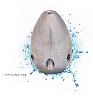 Стандартна форсунка з керамічними вставками Barneveld egg 1/2"