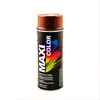 Аэрозольная краска Maxi Color RAL 8011 Коричневый 400 мл