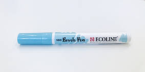 Пензель-ручка Ecoline Brushpen (580), Пастельний синий, Royal Talens, фото 3