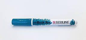 Пензель-ручка Ecoline Brushpen (640), Блакитно-зелений, Royal Talens, фото 3