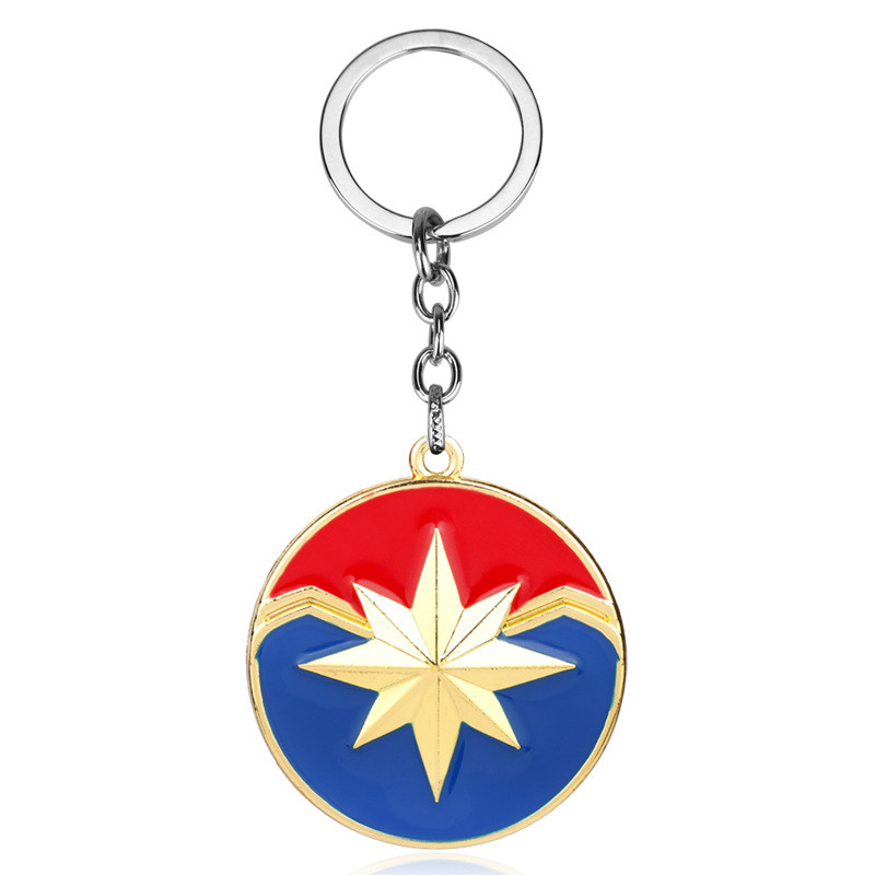Брелок GeekLand Captain Marvel Капітан Марвел Лого CM 10.47