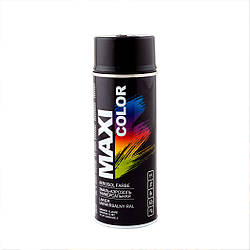 Аерозольна фарба Maxi Color RAL 9005 Чорний 400 мл
