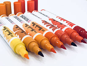 Пензель-ручка Ecoline Brushpen (311), Кіновар, Royal Talens, фото 4