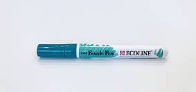 Пензель-ручка Ecoline Brushpen (602), Зелена темна, Royal Talens, фото 3