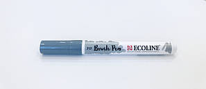 Пензель-ручка Ecoline Brushpen (717), Сіра холодна, Royal Talens, фото 3