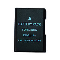 Акумуляторна батарея Alitek для Nikon EN-EL14/EN14a Chip — 1100 mAh