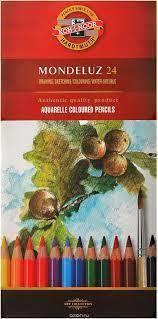 Акварельні олівці 24 кольори K-i-N Mondeluz 3718024001
