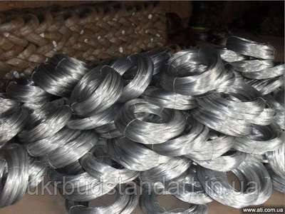 Дріт сталевий оцинкований термічно необроблений Ф 3 (180 метрів, 10 кг)