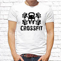 Мужская футболка с принтом "Crossfit" Push IT
