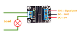 Модуль твердотільного реле на 1 канал OMRON G3MB-202P, 5V для Arduino [#L-7], фото 2