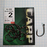 Крючки Hayabusa Carp K-1XS Black Nickel size 2