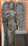 Пам’ятники з граніту з ангелом. Пам’ятник надгробний Ангел скорботи No266 з граніту, фото 4
