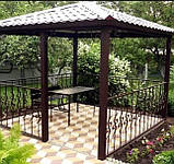 Металева альтанка для дачі / Альтанка для відпочинку, фото 5